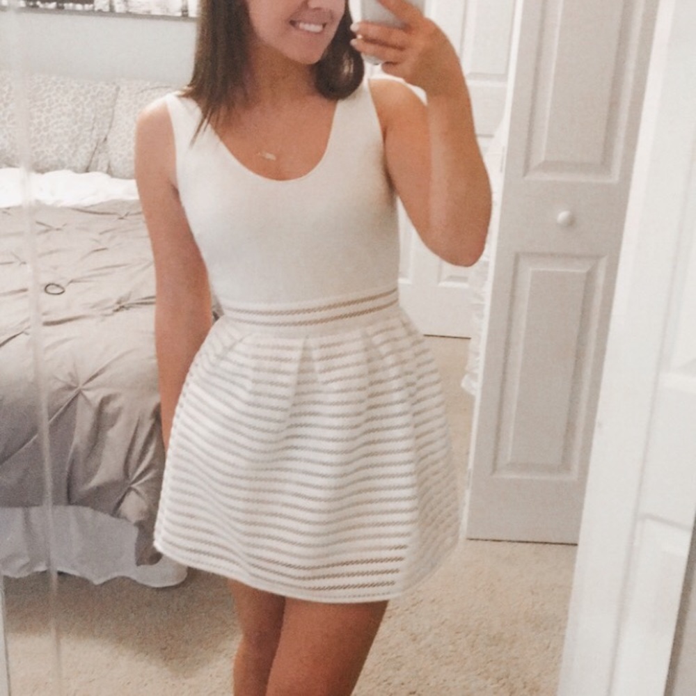 White Lace Dress